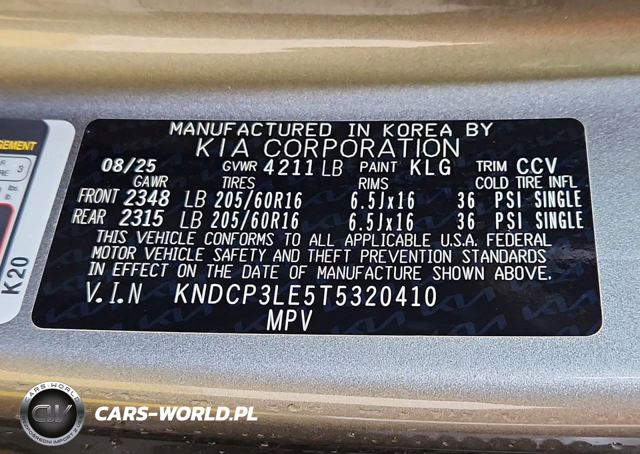 2026 Kia Niro Lx VIN:KNDCP3LE5T5320410 - 14