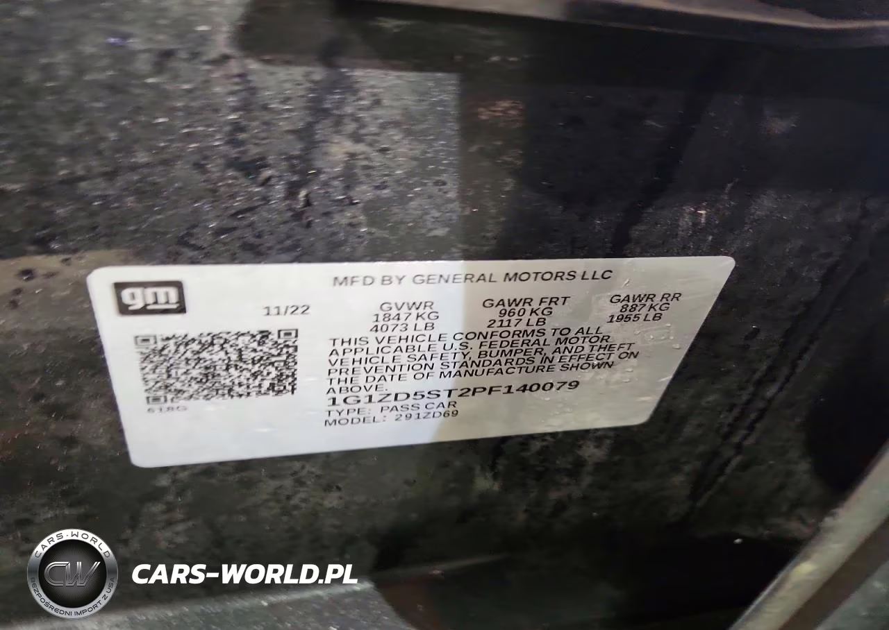 2023 Chevrolet Malibu Lt VIN:1G1ZD5ST2PF140079 - 12