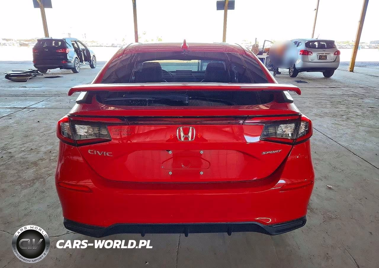 2025 Honda Civic Sport VIN:19XFL2H80SE032075 - 6