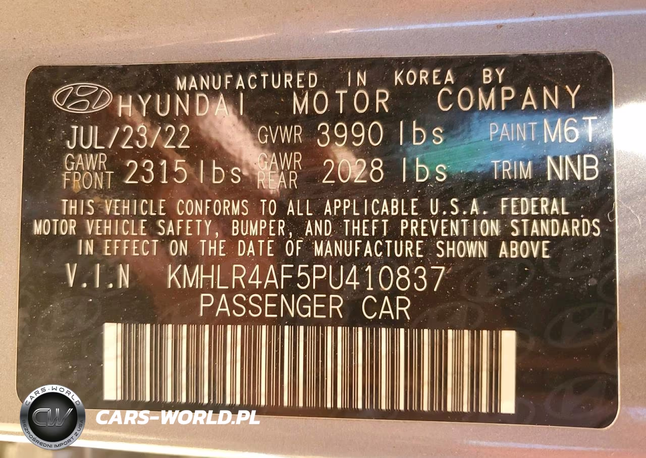 2023 Hyundai Elantra N Line VIN:KMHLR4AF5PU410837 - 13