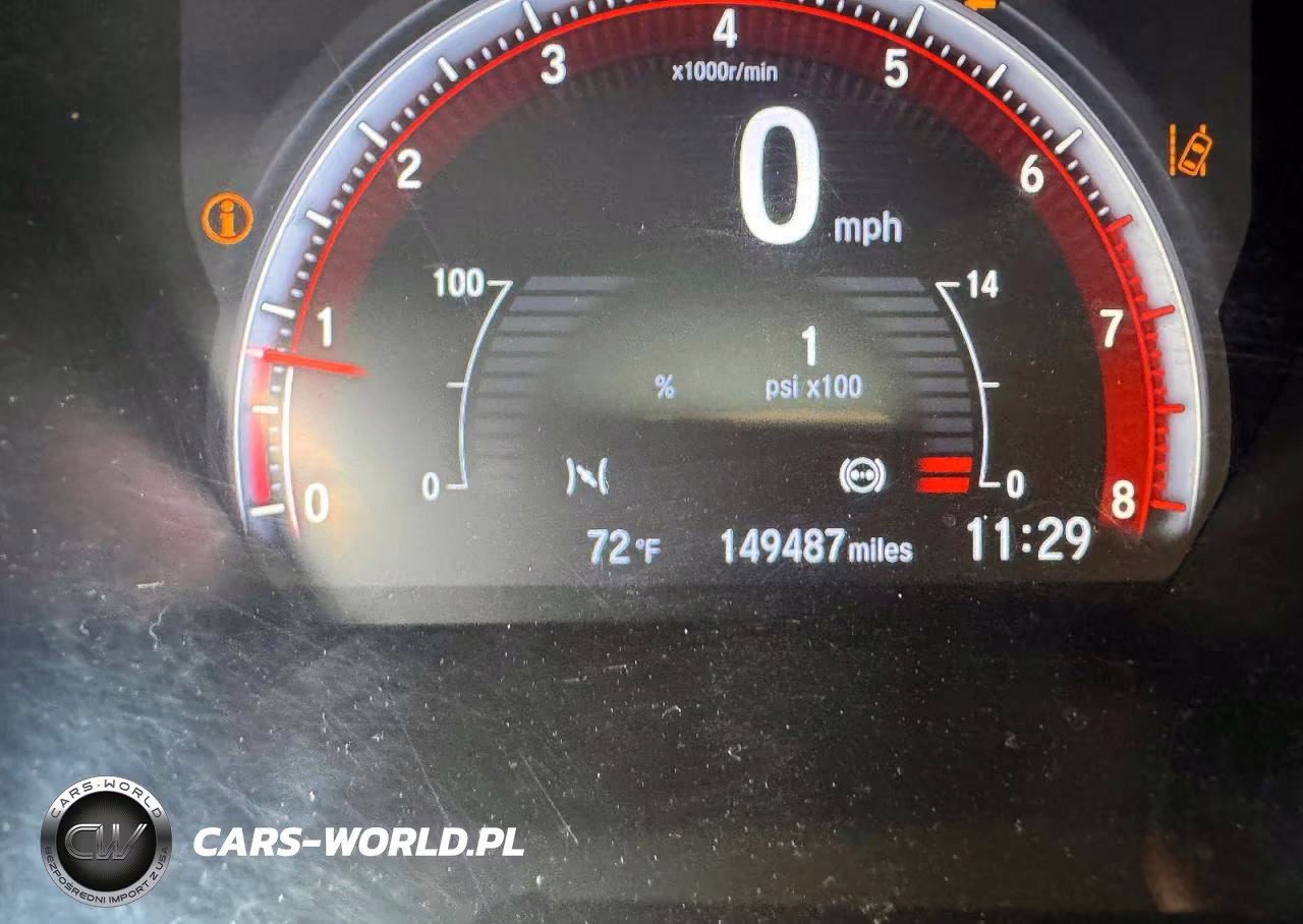 2020 Honda Civic Si VIN:2HGFC1E55LH700576 - 8