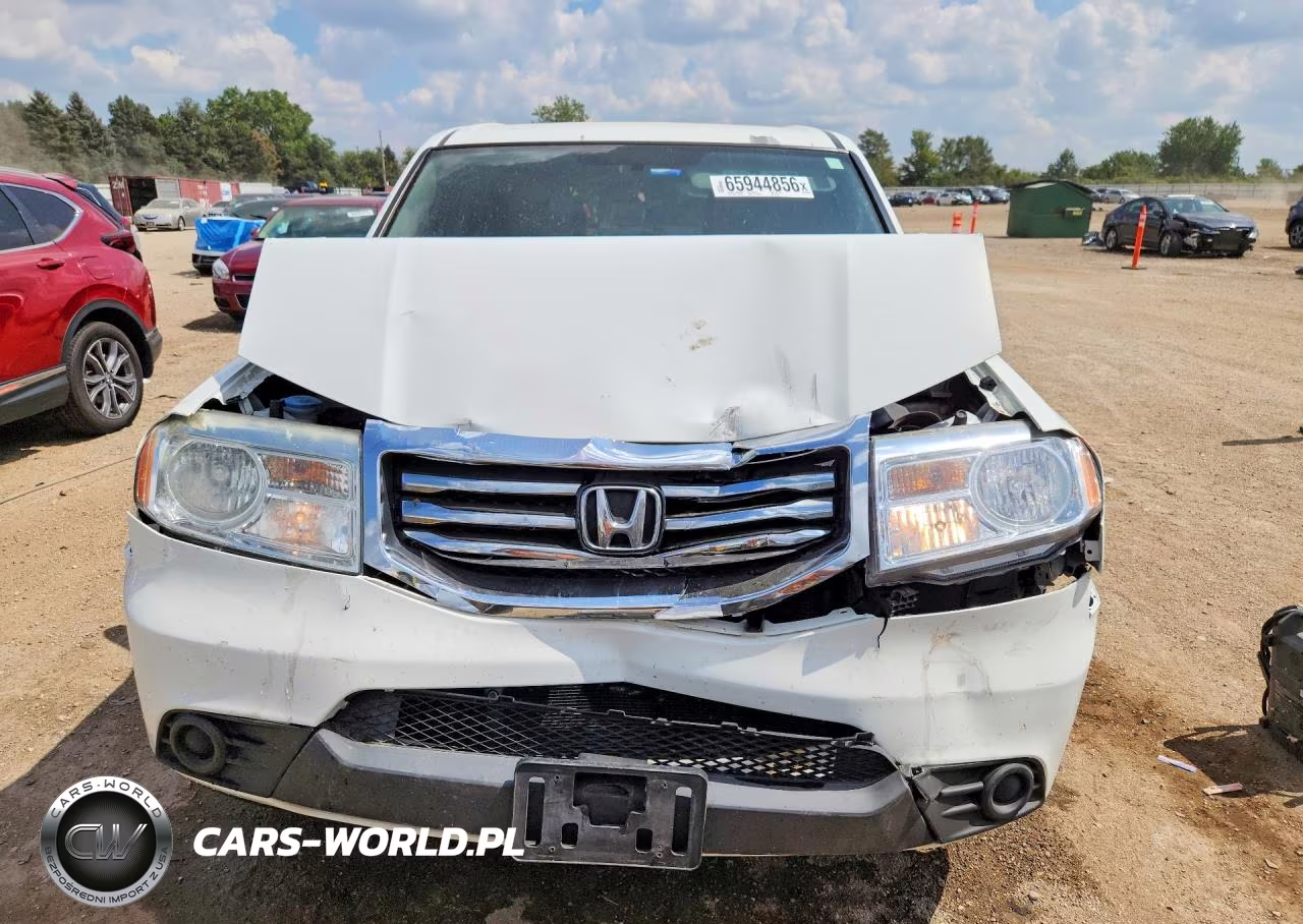 2015 Honda Pilot Lx VIN:5FNYF4H22FB014443 - 5