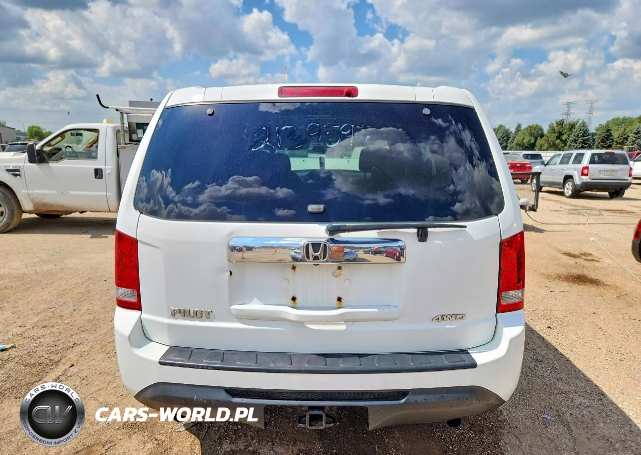 2015 Honda Pilot Lx VIN:5FNYF4H22FB014443 - 6
