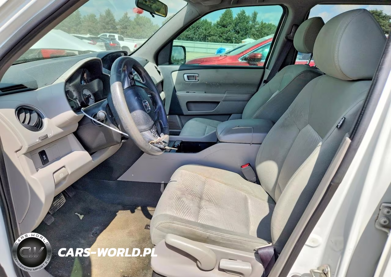 2015 Honda Pilot Lx VIN:5FNYF4H22FB014443 - 7