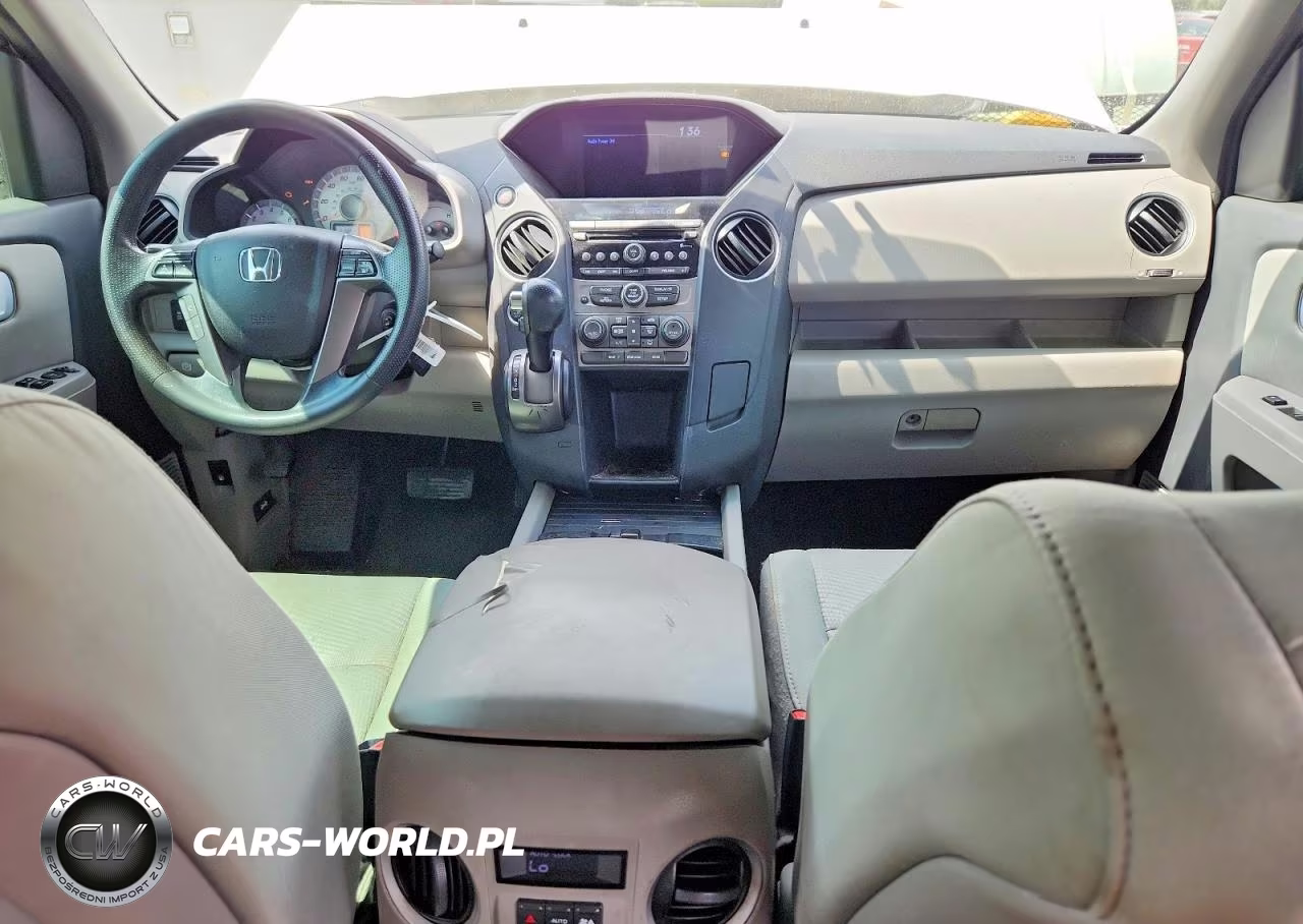 2015 Honda Pilot Lx VIN:5FNYF4H22FB014443 - 8