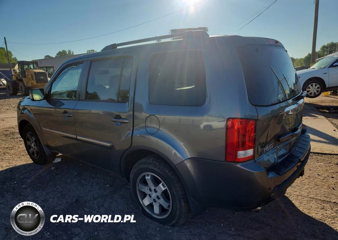 2010 Honda Pilot Touring VIN:5FNYF4H99AB016650 - 2