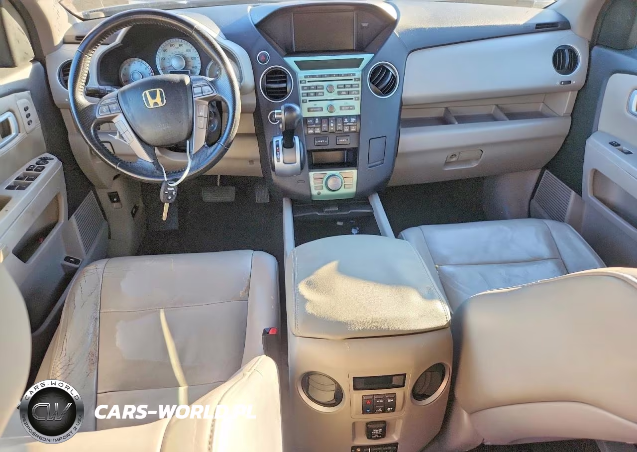 2010 Honda Pilot Touring VIN:5FNYF4H99AB016650 - 8