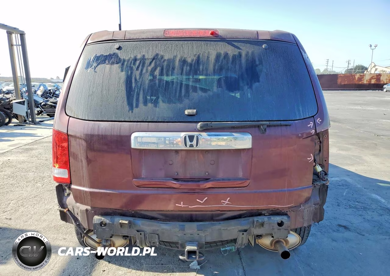 2010 Honda Pilot Lx VIN:5FNYF3H23AB021405 - 6