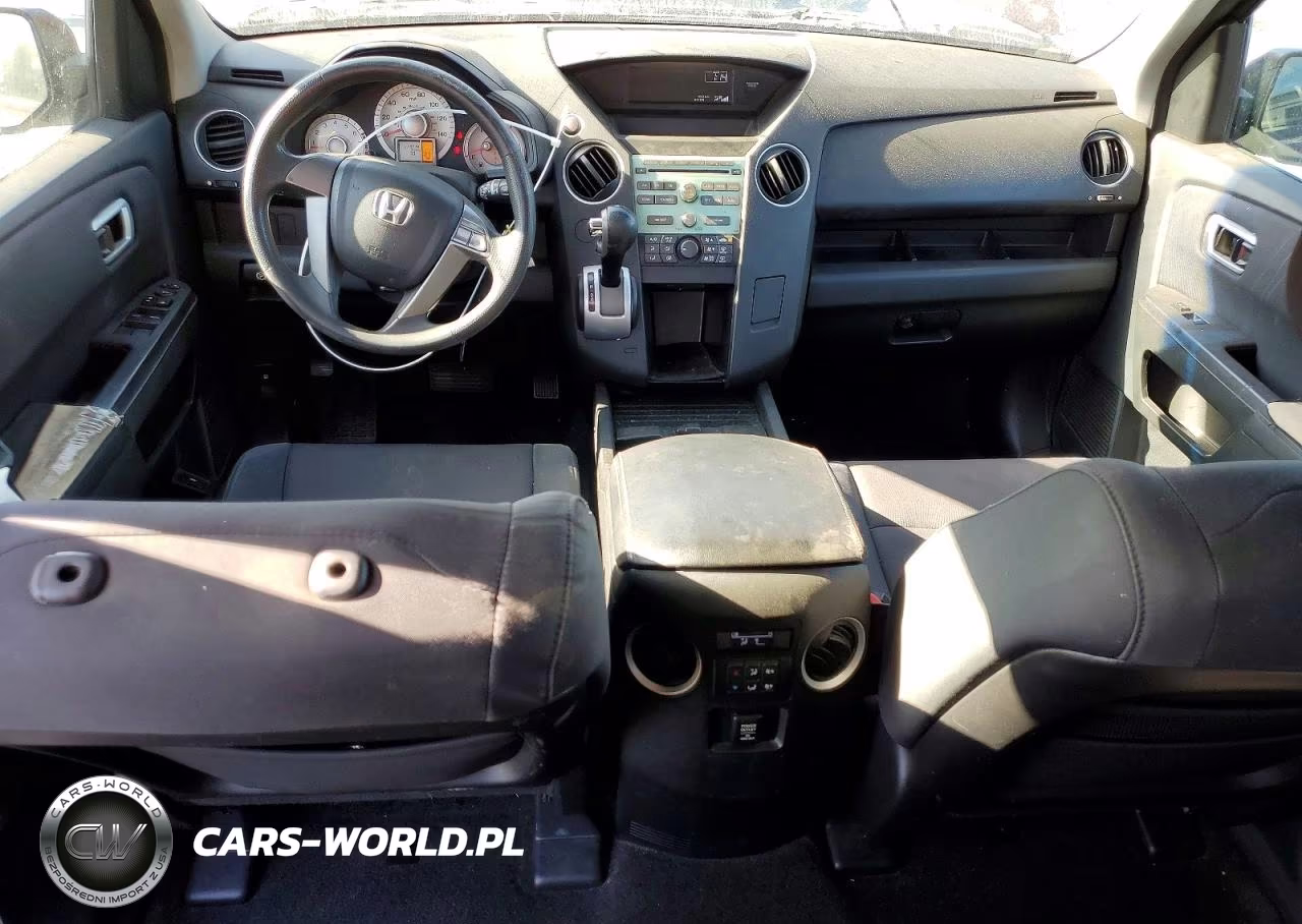 2010 Honda Pilot Lx VIN:5FNYF3H23AB021405 - 8