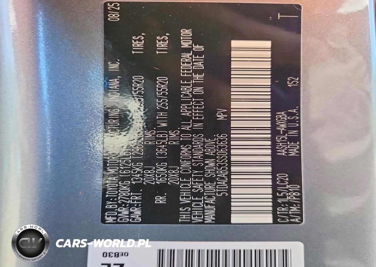 2025 Toyota Grand Highlander Hybrid Limited VIN:5TDACAB53SS063636 - 13