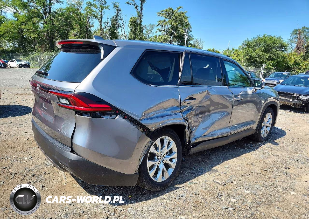2025 Toyota Grand Highlander Hybrid Limited VIN:5TDACAB53SS063636 - 3