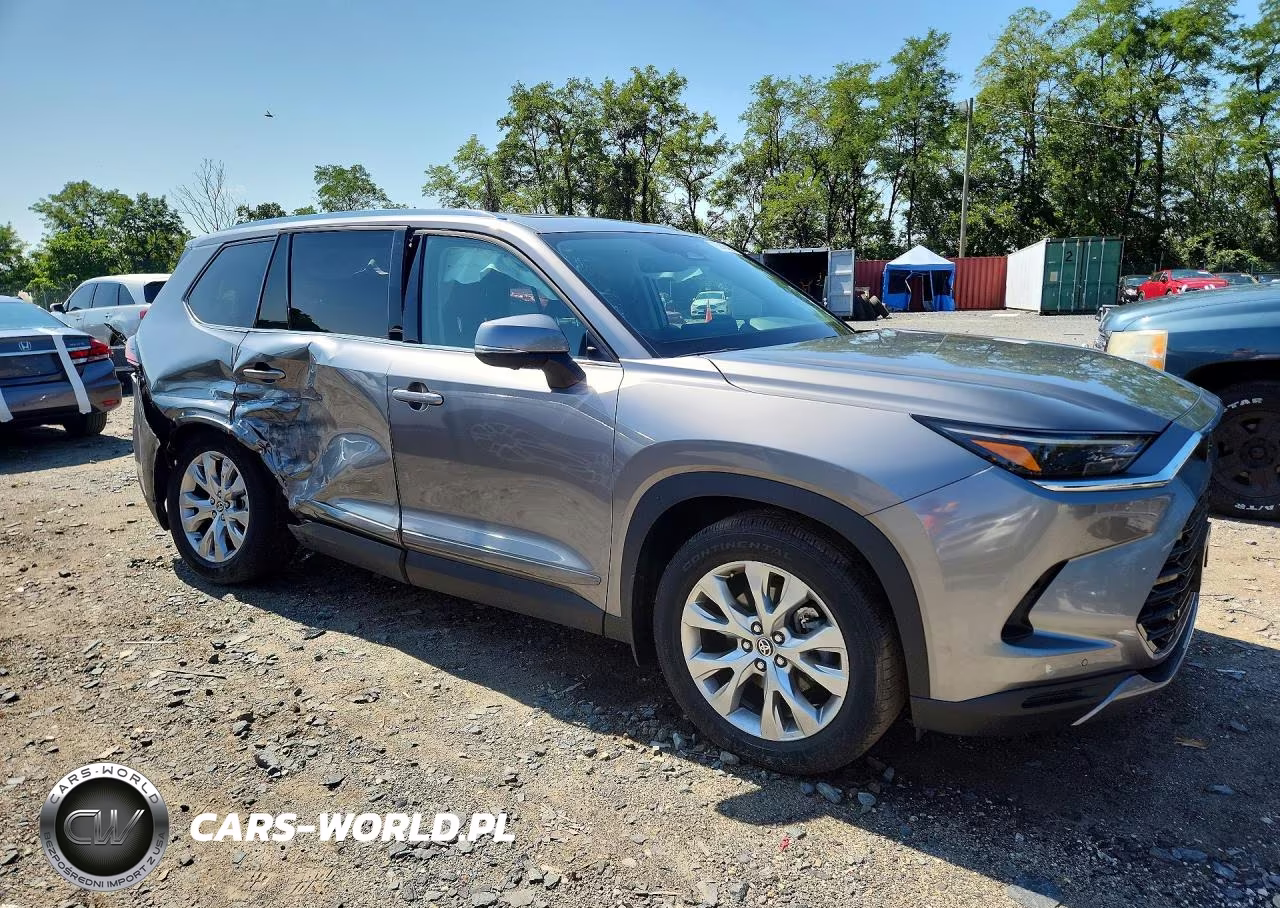 2025 Toyota Grand Highlander Hybrid Limited VIN:5TDACAB53SS063636 - 4