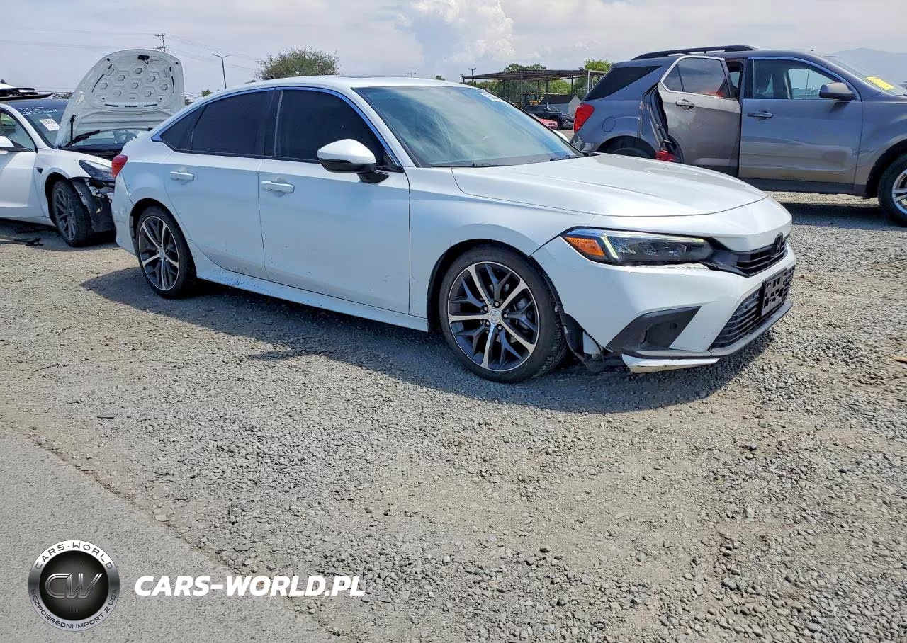 2022 Honda Civic Touring VIN:2HGFE1F91NH324201 - 4