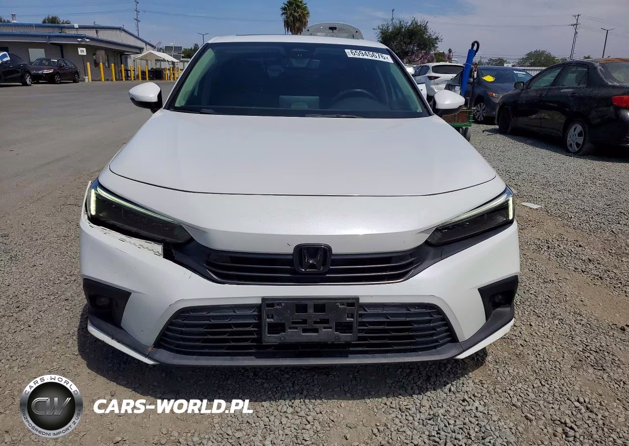 2022 Honda Civic Touring VIN:2HGFE1F91NH324201 - 5