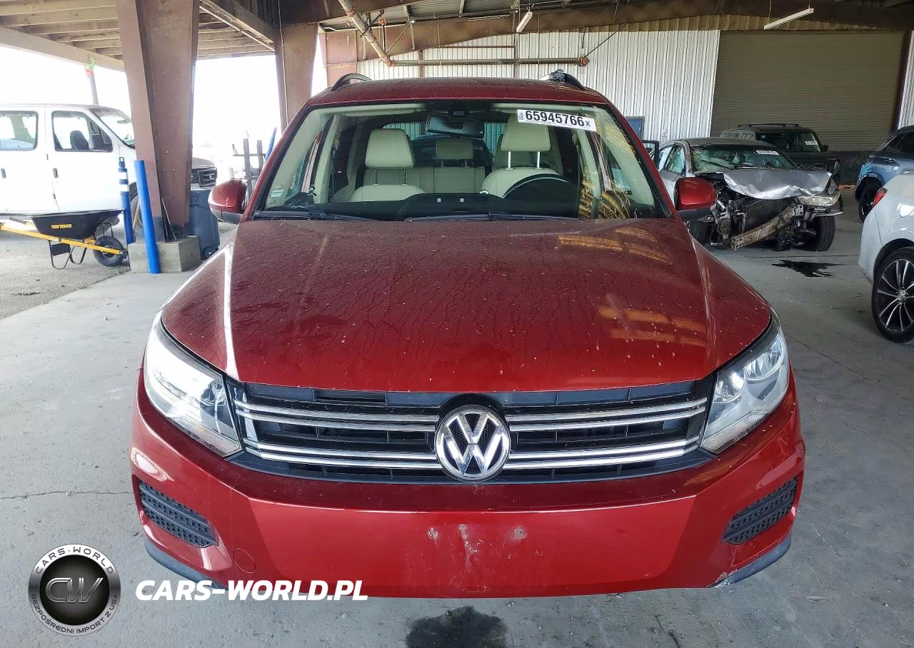 2016 Volkswagen Tiguan S VIN:WVGAV7AX1GW052833 - 5