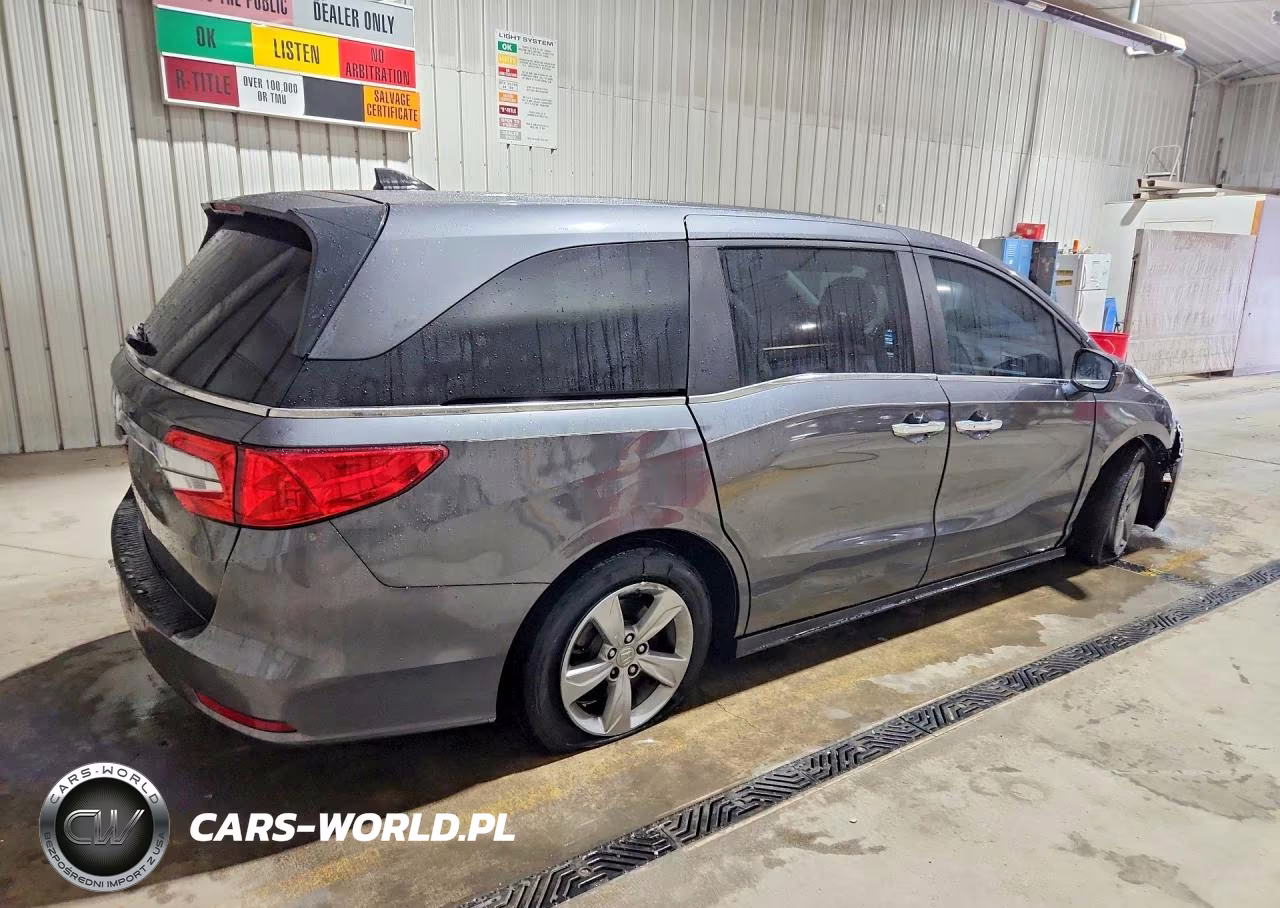 2019 Honda Odyssey Ex VIN:5FNRL6H50KB001011 - 3