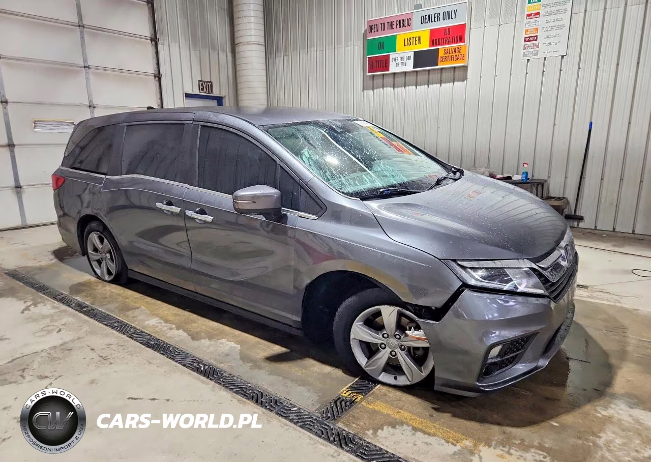 2019 Honda Odyssey Ex VIN:5FNRL6H50KB001011 - 4