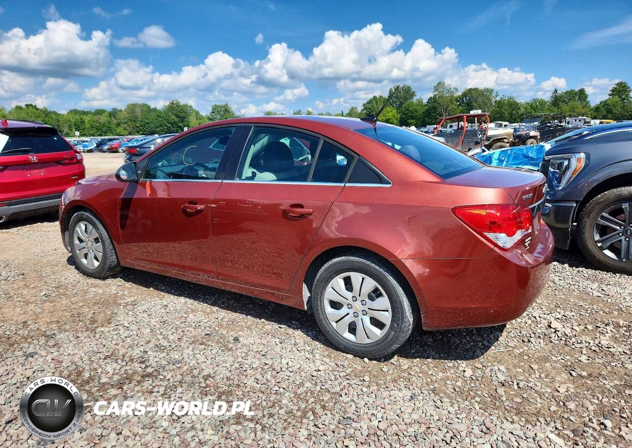 2012 Chevrolet Cruze Ls VIN:1G1PC5SH8C7337834 - 2