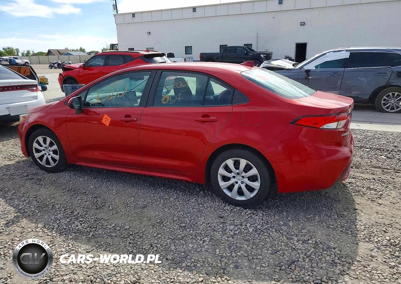 2020 Toyota Corolla Le VIN:5YFEPRAE5LP006791 - 2