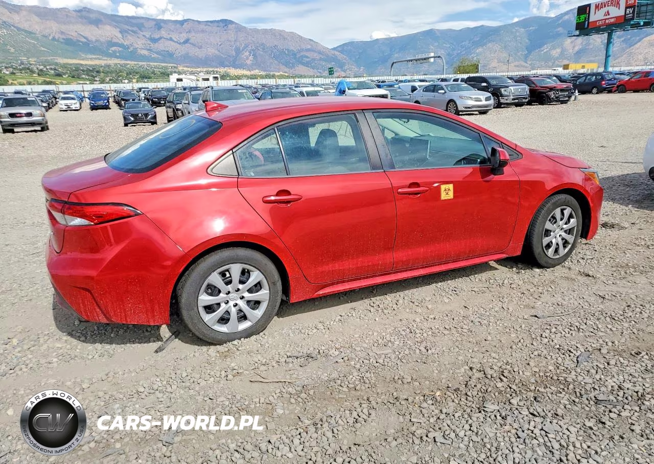 2020 Toyota Corolla Le VIN:5YFEPRAE5LP006791 - 3