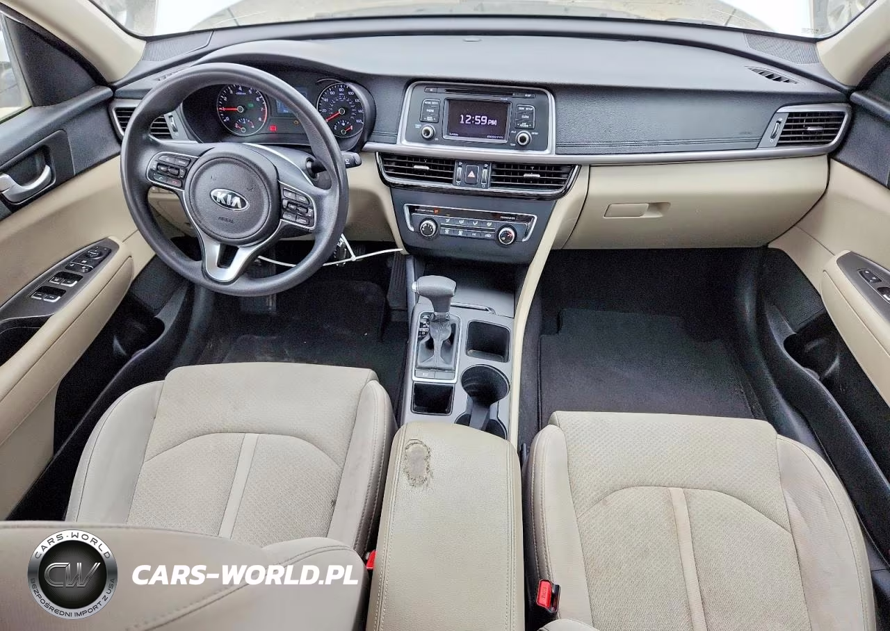 2016 Kia Optima Lx VIN:5XXGT4L33GG059183 - 8