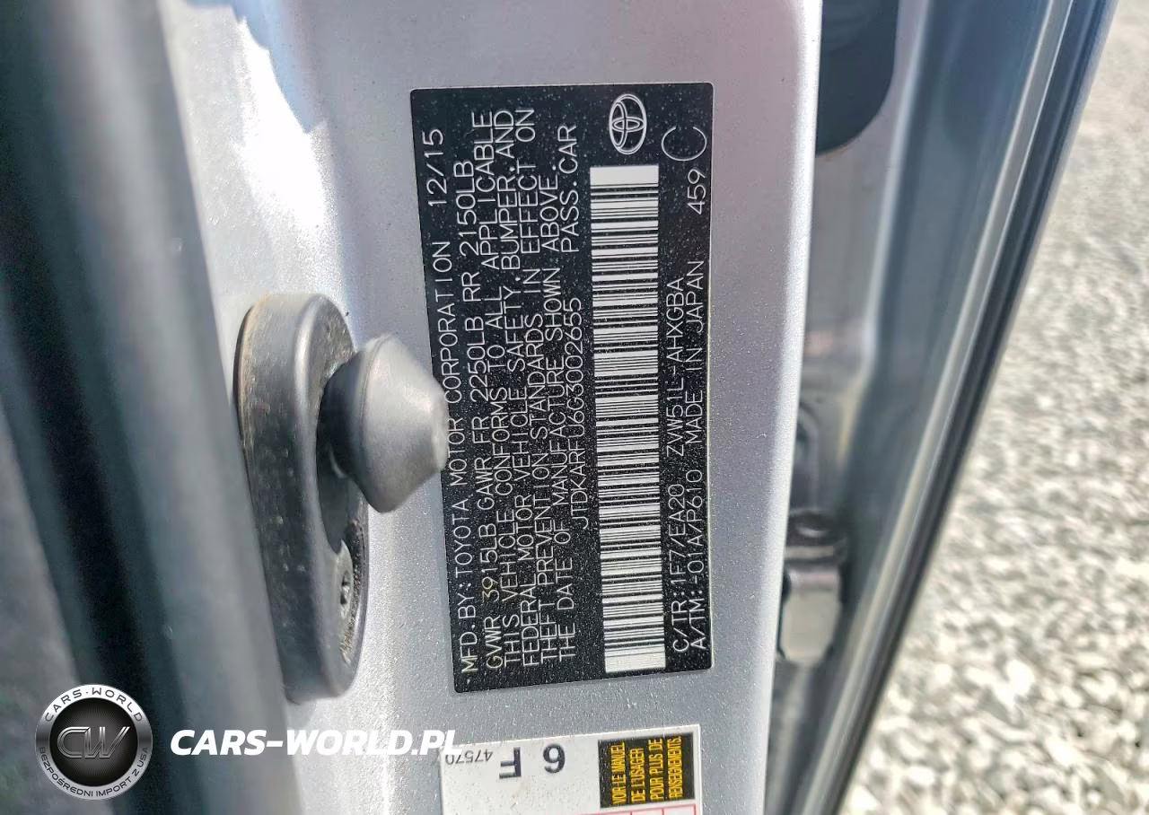 2016 Toyota Prius Four VIN:JTDKARFU6G3002655 - 12