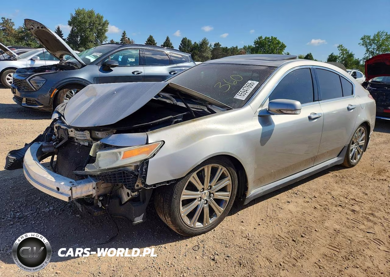 2009 Acura Tl VIN:19UUA86539A009705 - 1
