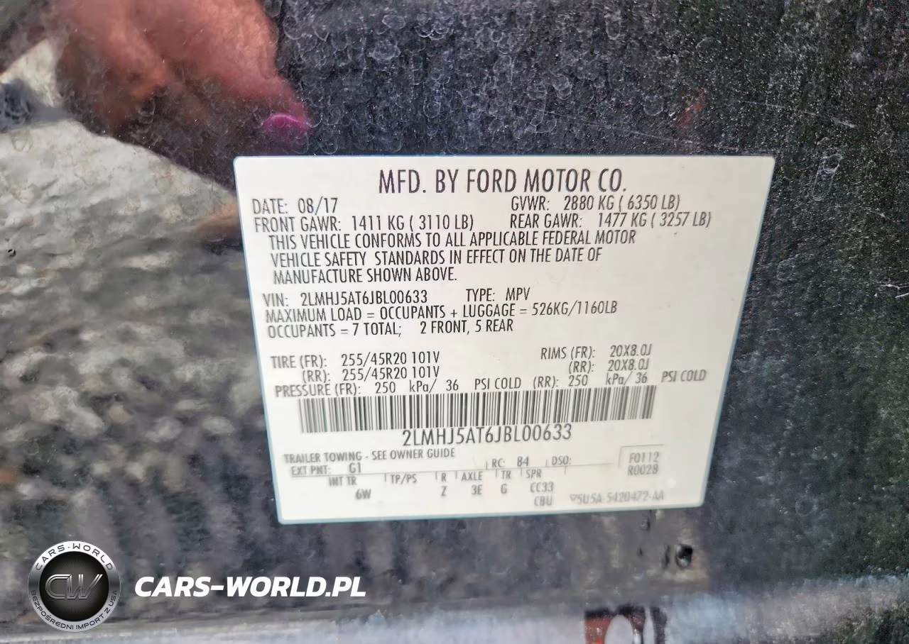 2018 Lincoln Mkt VIN:2LMHJ5AT6JBL00633 - 13