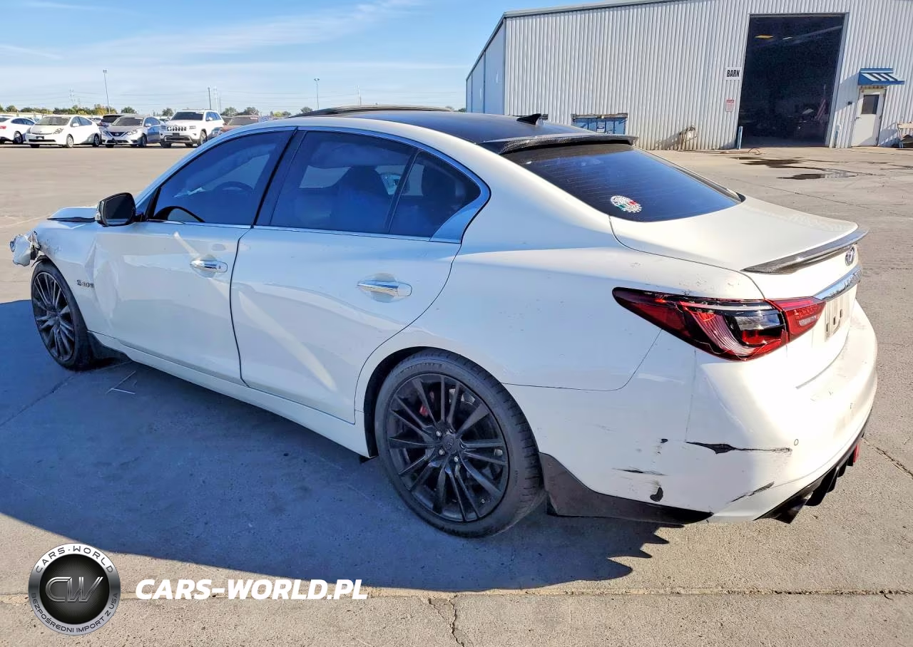 2018 Infiniti Q50 Red Sport 400 VIN:JN1FV7AP6JM460017 - 2