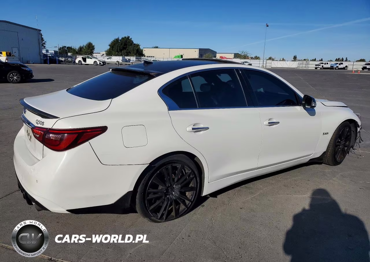 2018 Infiniti Q50 Red Sport 400 VIN:JN1FV7AP6JM460017 - 3