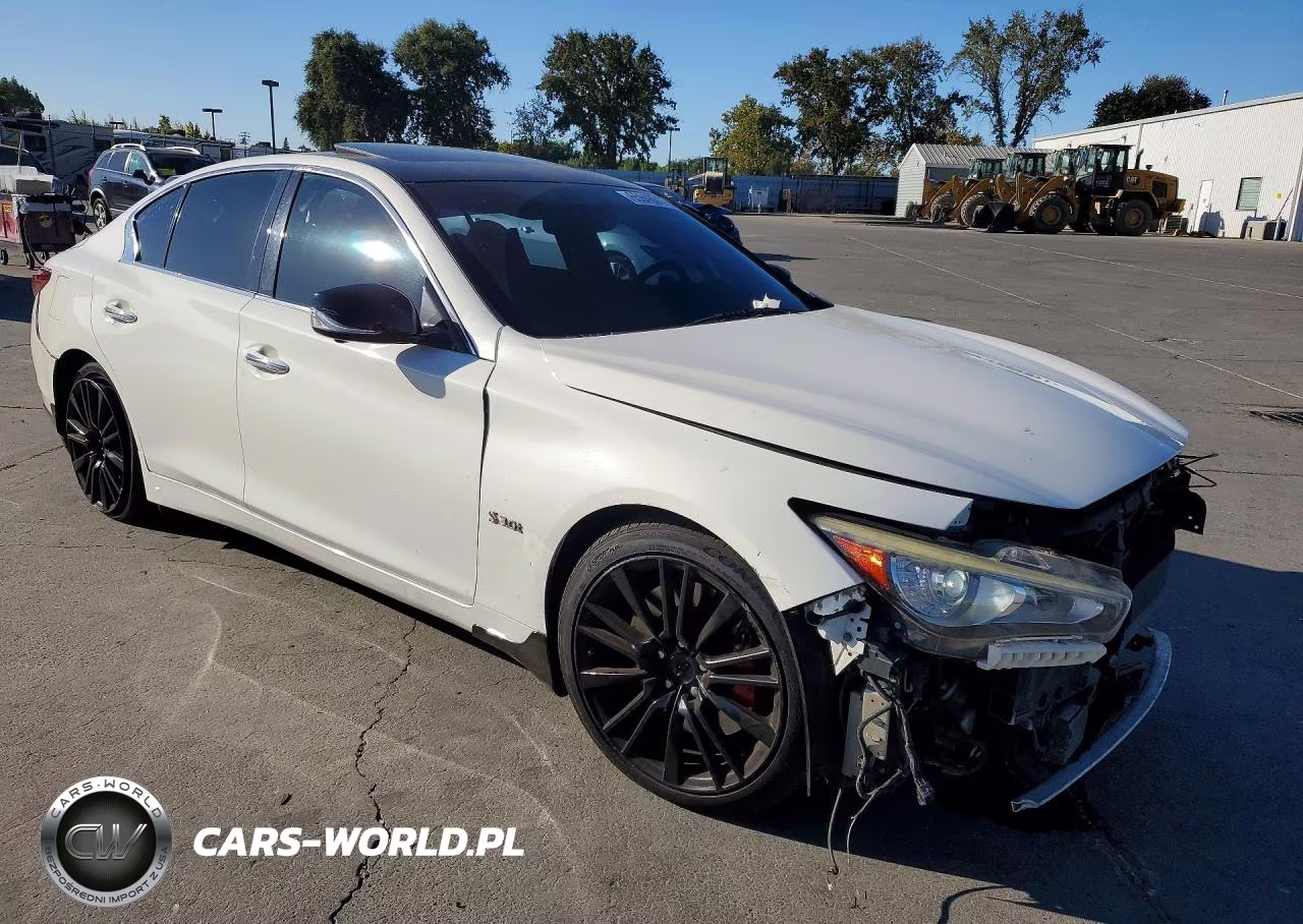 2018 Infiniti Q50 Red Sport 400 VIN:JN1FV7AP6JM460017 - 4