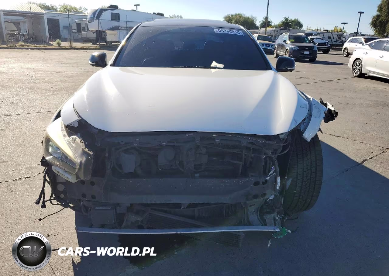 2018 Infiniti Q50 Red Sport 400 VIN:JN1FV7AP6JM460017 - 5