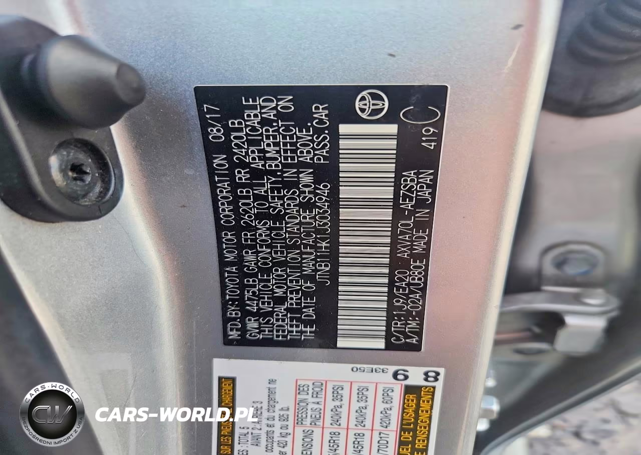 2018 Toyota Camry L VIN:JTNB11HK1J3034946 - 12