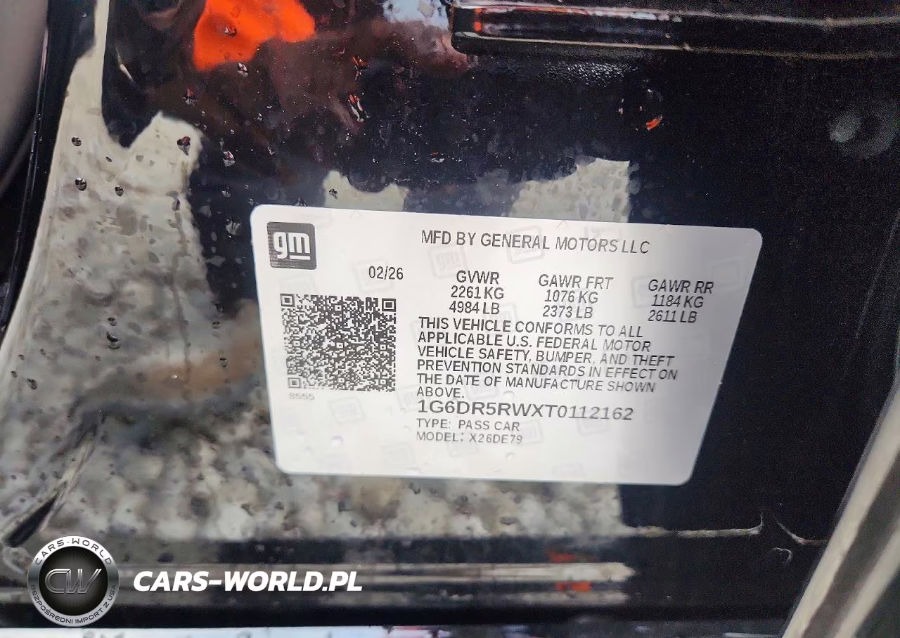 2026 Cadillac Ct5-V VIN:1G6DR5RWXT0112162 - 13