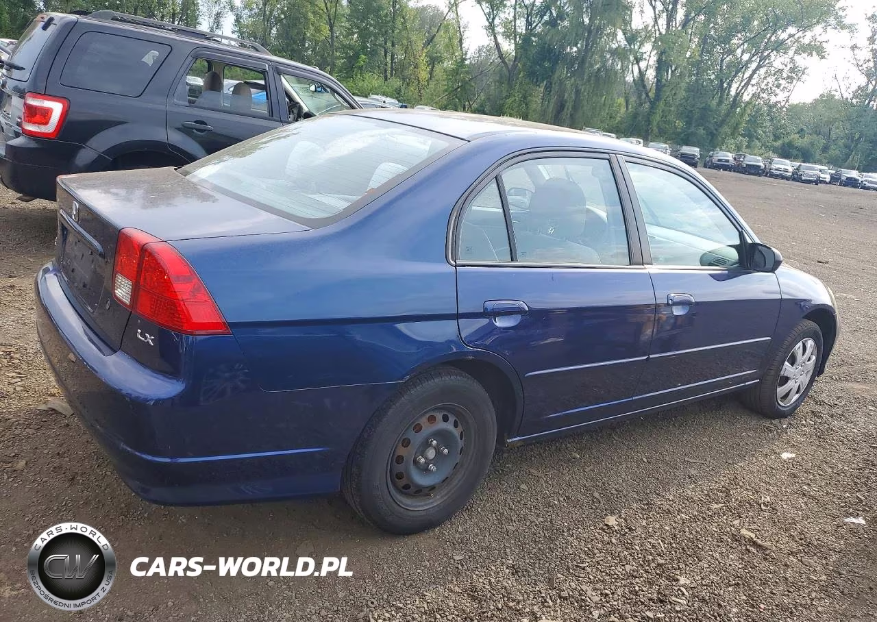 2005 Honda Civic Lx VIN:2HGES16685H512420 - 3