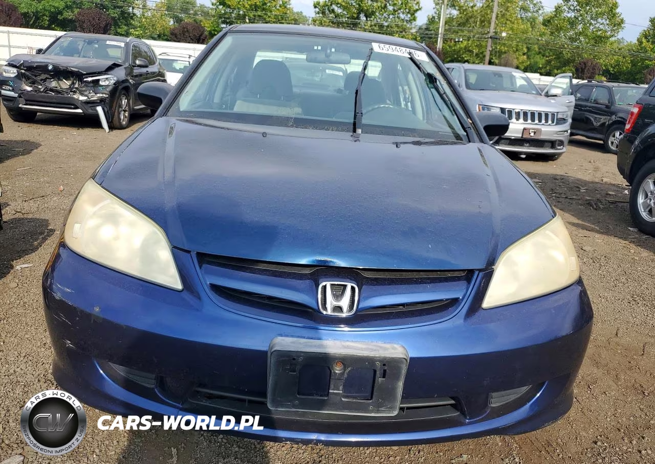 2005 Honda Civic Lx VIN:2HGES16685H512420 - 5