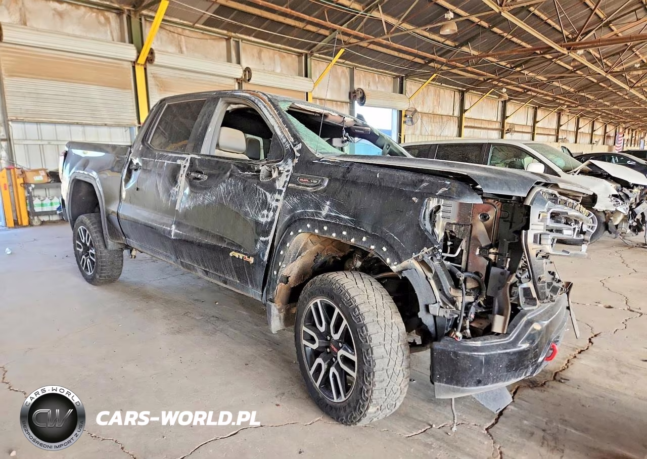 2021 GMC Sierra 1500 4Wd Short Box At4 VIN:1GTP9EEL6MZ443114 - 4