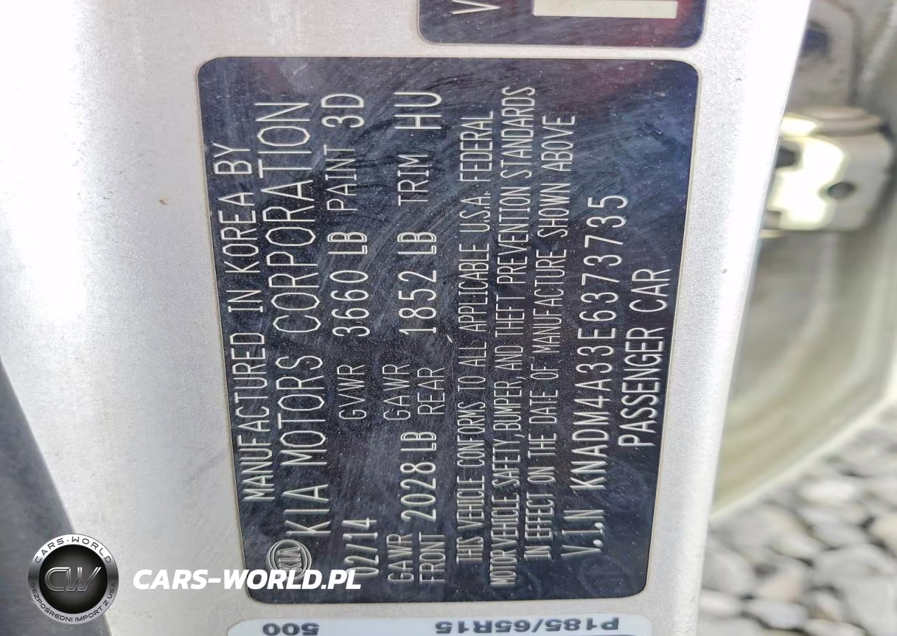 2014 Kia Rio Lx VIN:KNADM4A33E6373735 - 12