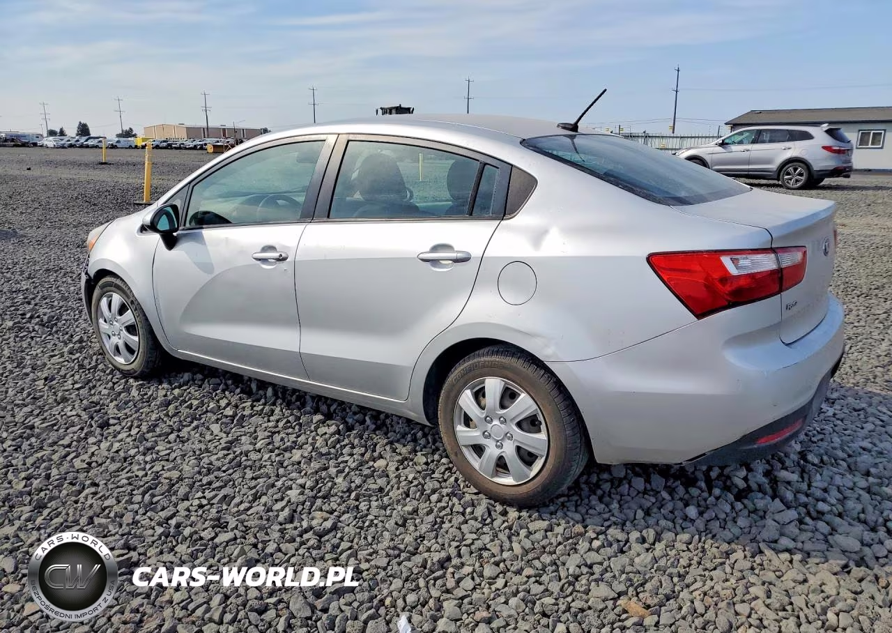 2014 Kia Rio Lx VIN:KNADM4A33E6373735 - 2