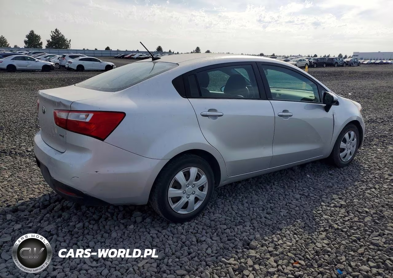 2014 Kia Rio Lx VIN:KNADM4A33E6373735 - 3