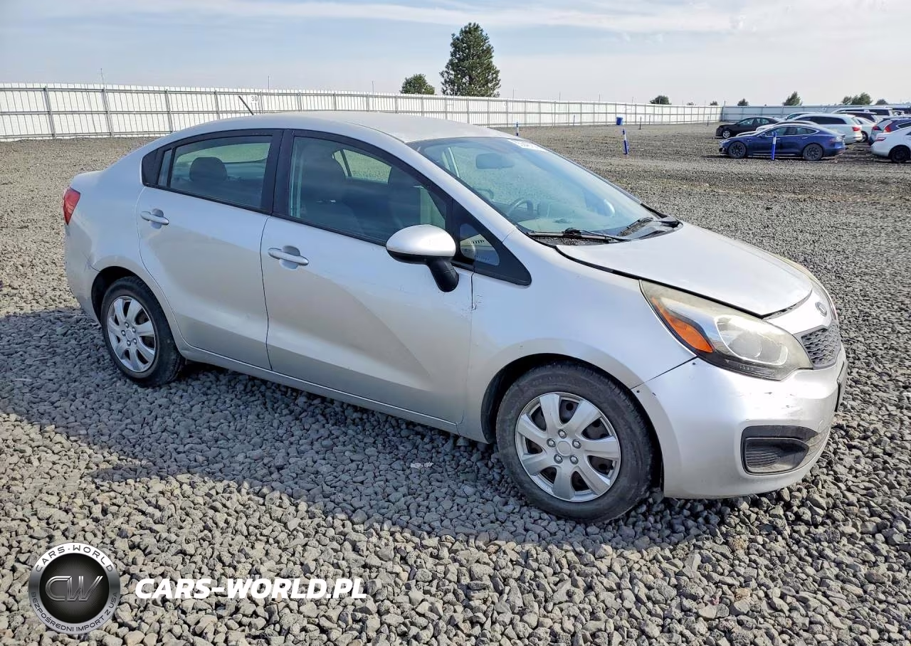 2014 Kia Rio Lx VIN:KNADM4A33E6373735 - 4