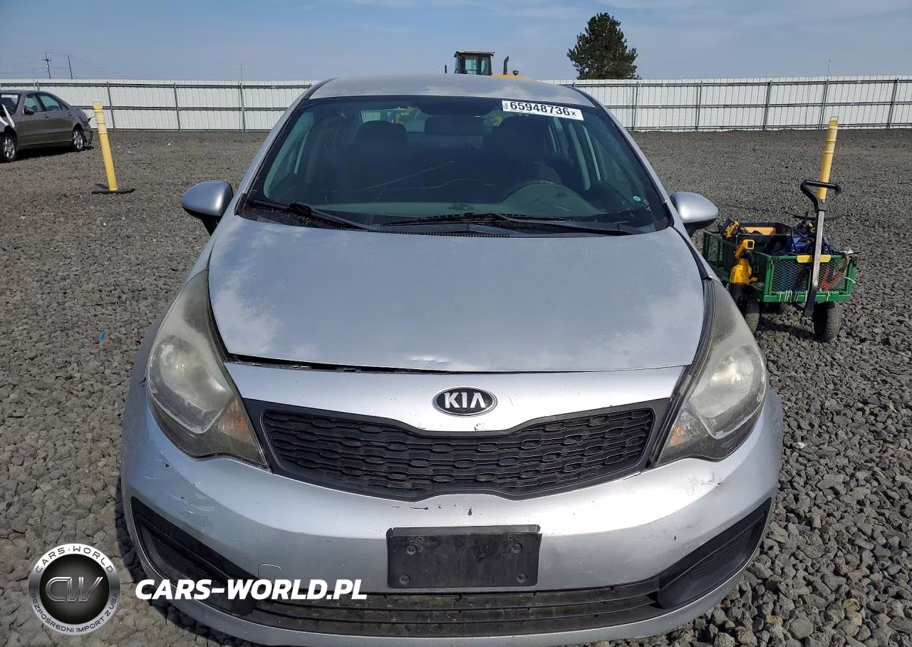 2014 Kia Rio Lx VIN:KNADM4A33E6373735 - 5