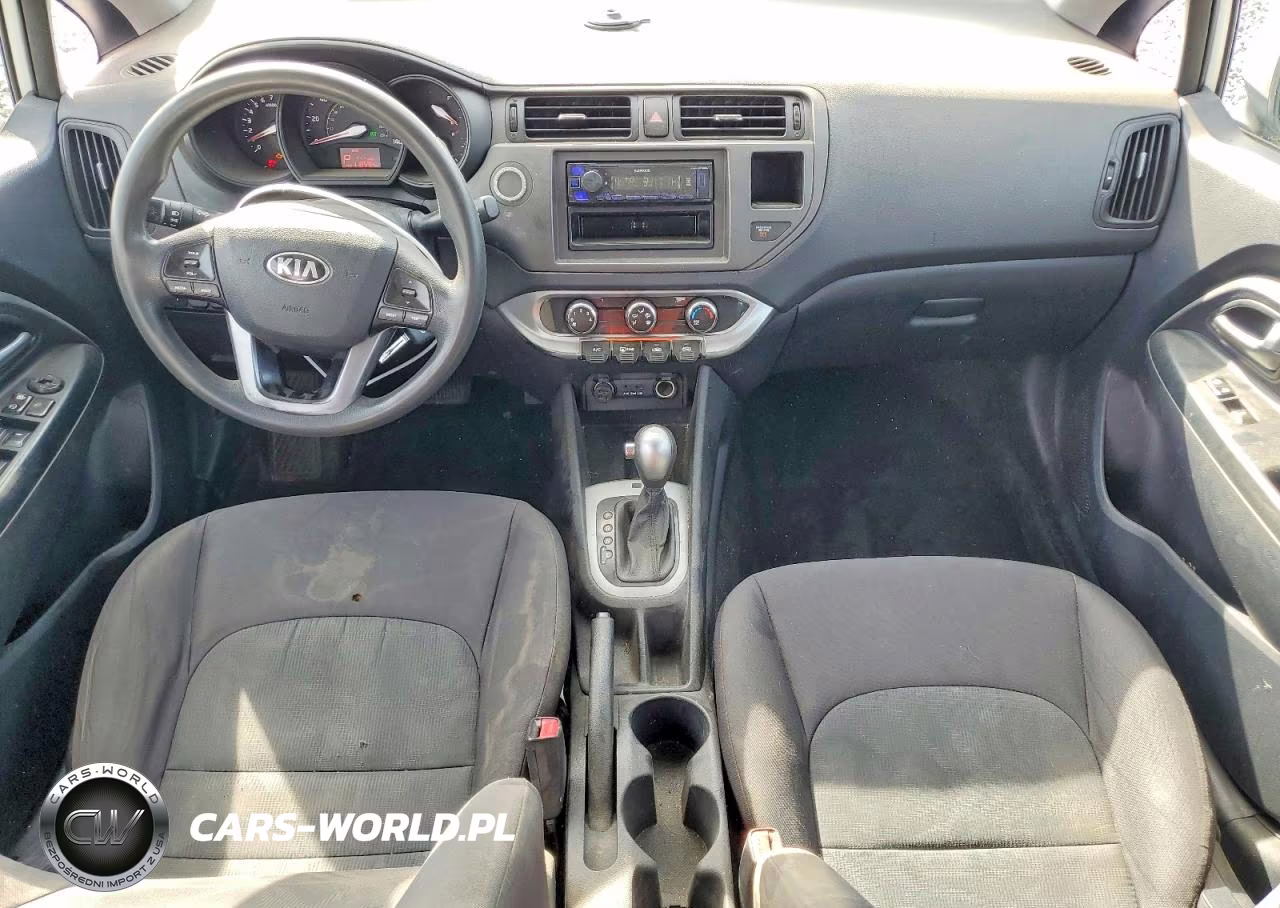 2014 Kia Rio Lx VIN:KNADM4A33E6373735 - 8