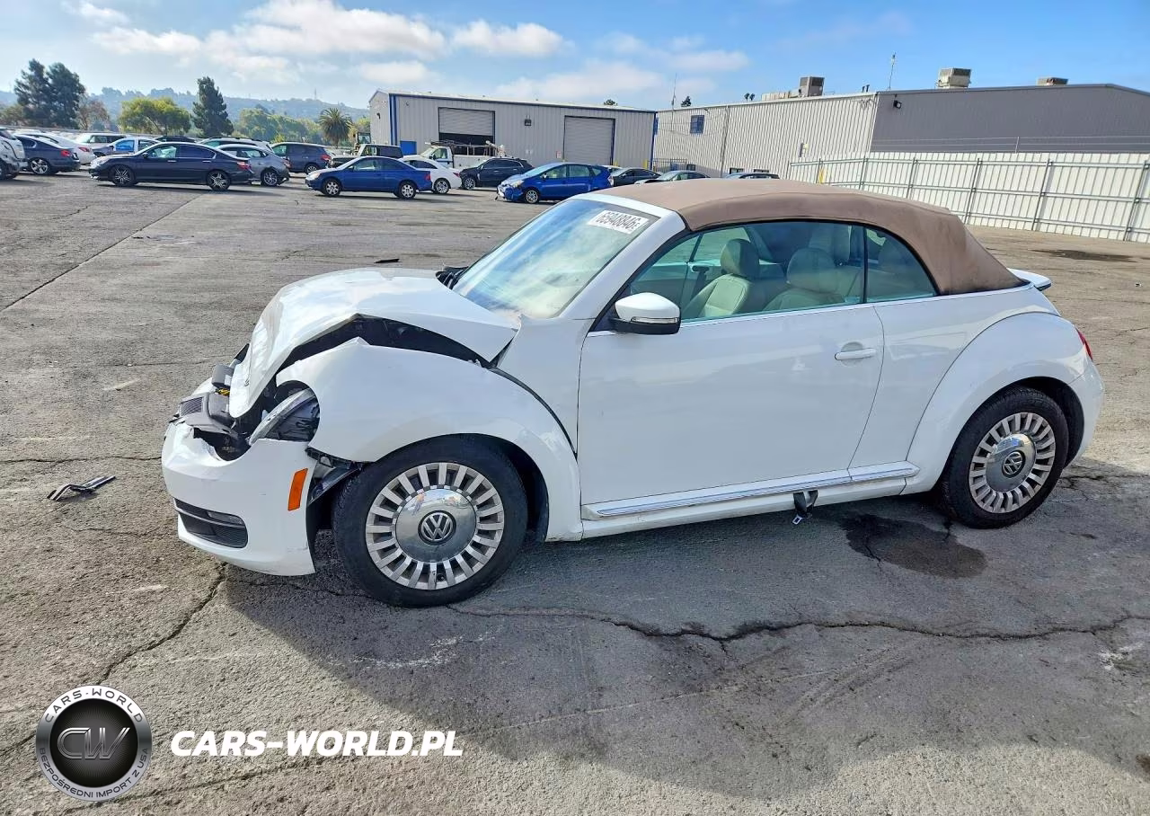 2016 Volkswagen Beetle S-Se VIN:3VW507ATXGM802860 - 1