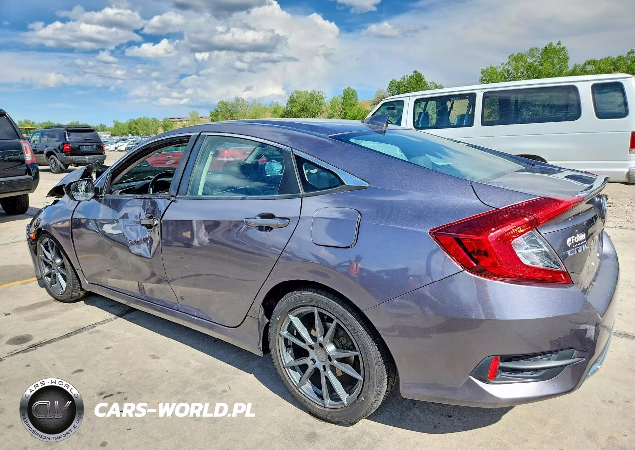2020 Honda Civic Exl VIN:19XFC1F74LE022185 - 2