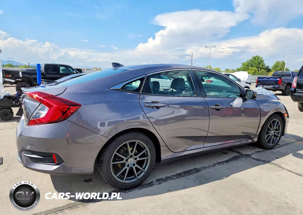 2020 Honda Civic Exl VIN:19XFC1F74LE022185 - 3
