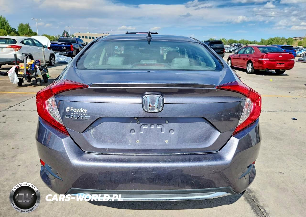 2020 Honda Civic Exl VIN:19XFC1F74LE022185 - 6