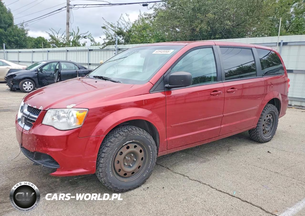 2016 Dodge Grand Caravan Se VIN:2C4RDGBG1GR134790 - 1
