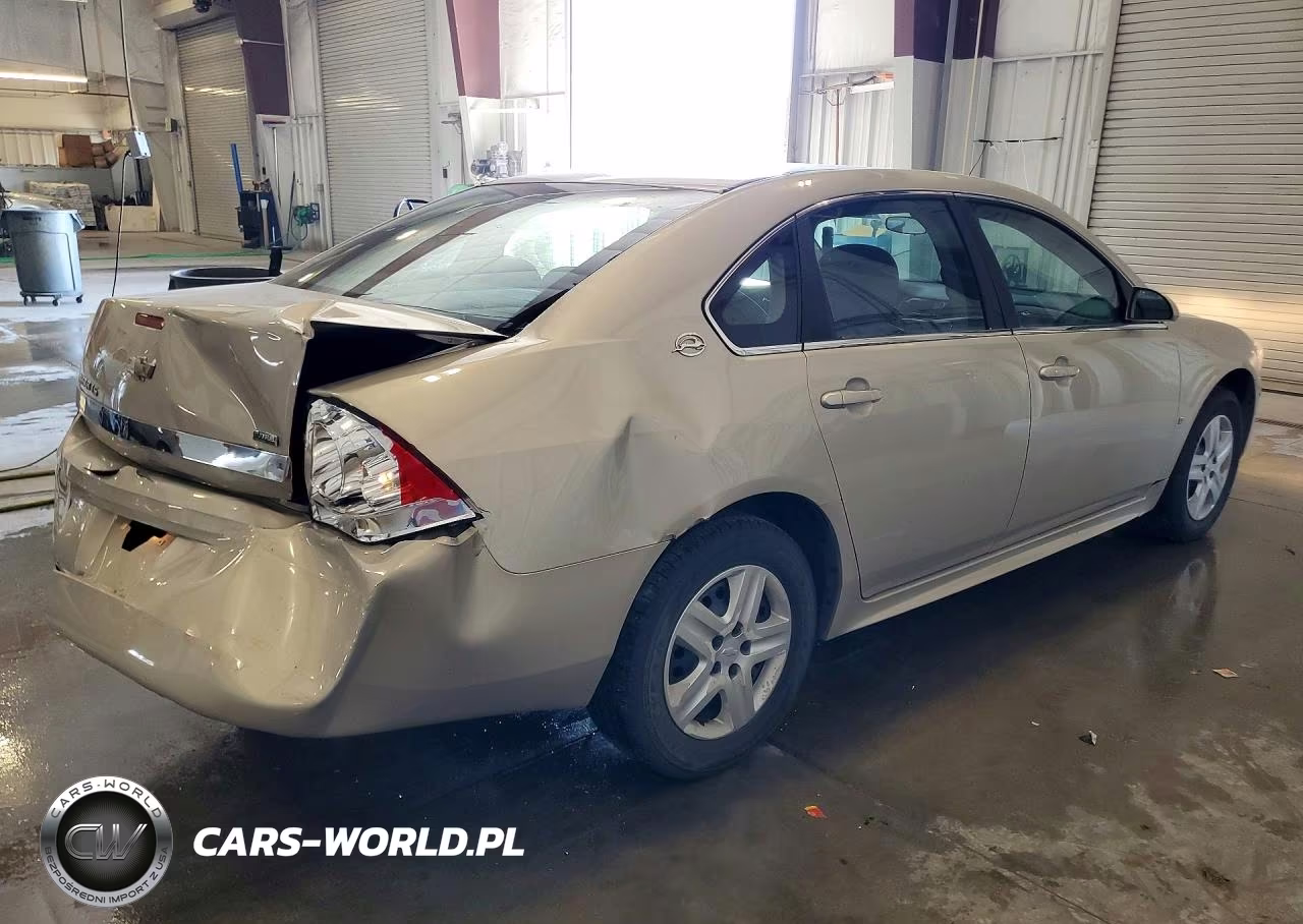 2009 Chevrolet Impala Ls VIN:2G1WB57K891289096 - 3
