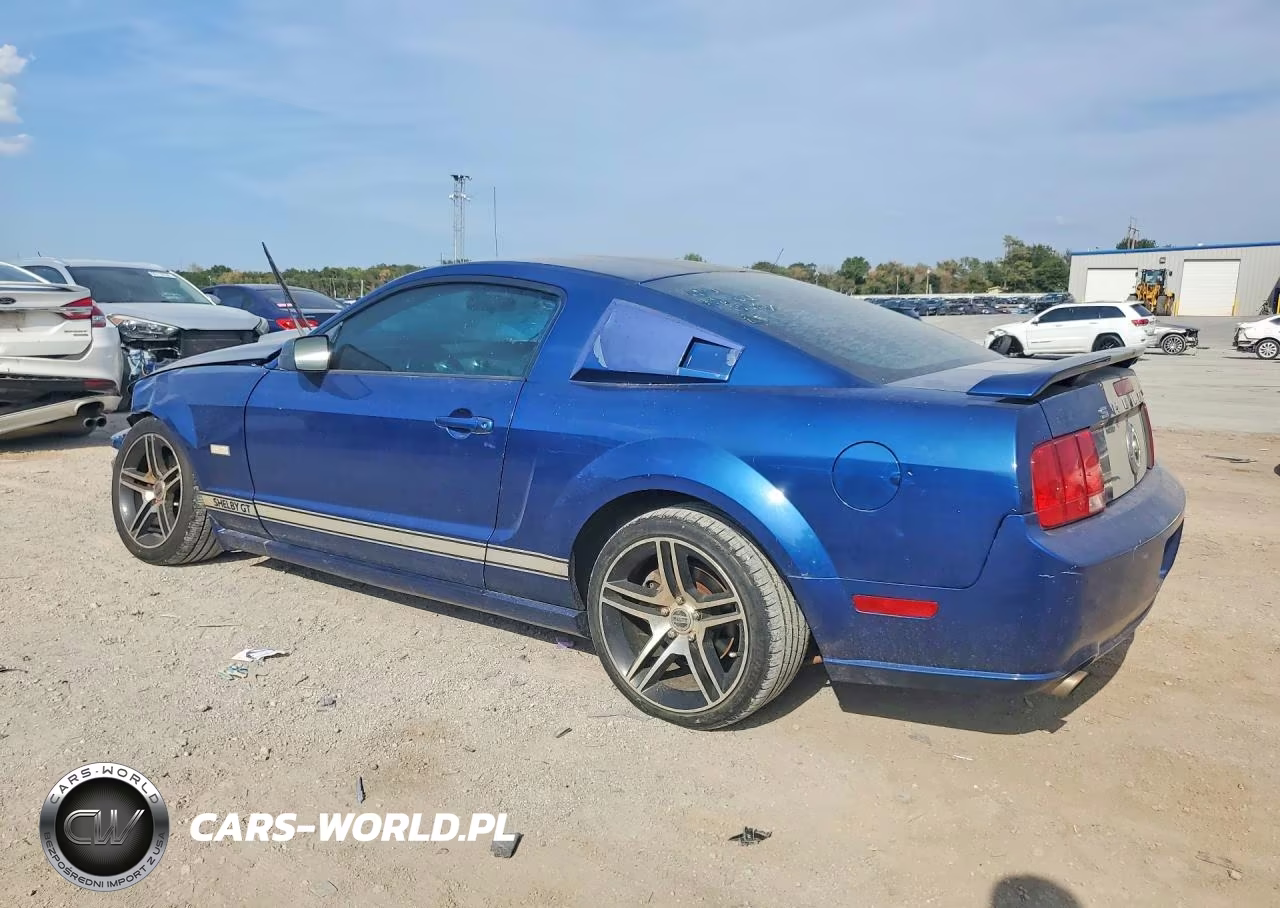 2007 Ford Mustang Gt VIN:1ZVFT82H475301030 - 2